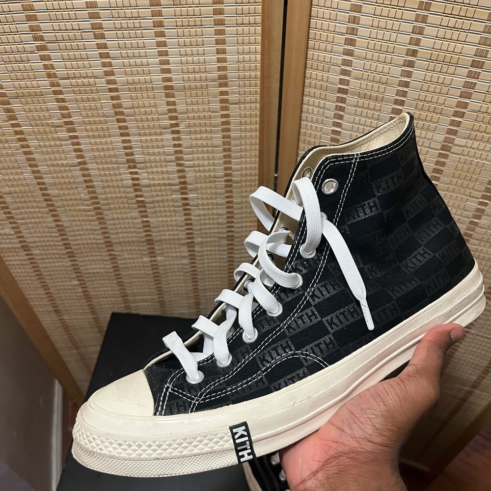 Kith X Converse ‘Black Monogram’ - image 2